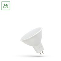 Lampa LED MR16 12V 4W SMD CW z mleczną szybką Spectrum | WOJ+12790 Wojnarowscy