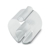 Uchwyt oznaczników przewodów PATG 6/15, przezroczysty, nieopisany | 1013070 Phoenix Contact