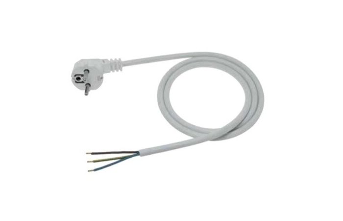 Przewód przyłączeniowy z/u w izolacji PCV, z zalewaną wtyczką UNISCHUKO, przewód 1m 3x1mm2, OMY | PZ1-01-1 Elgotech