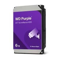 Dysk twardy HDD 6TB, dedykowany do CCTV, WD Purple, WD64PURZ | WD64PURZ Western Digital Corporation