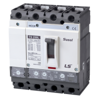 Wyłącznik kompaktowy LS Electric 4polowy, In=160A, wyzwalacz ATU - wyzwalacz termiczny nastawialny | TS160N ATU 160A 4P L Aniro