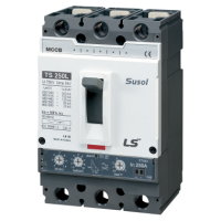 Wyłącznik kompaktowy LS Electric 4polowy, In=250A, wyzwalacz ETS - elektroniczny wyzwalacz termiczn | TS250N ETS 250A 4P Aniro