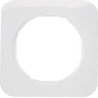 Ramka pojedyncza, biały, połysk, R.1 | 10112189 Hager