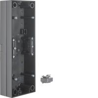 Puszka n/t potrójna, czarny, połysk R.3 | 10438935 Hager