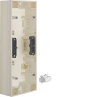 Puszka n/t potrójna, kremowy, połysk B.Kwadrat | 5310439902 Hager