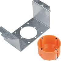 Uchwyt gniazda siłowego CEE GB/GTVR300, Tehalit.GB-EG | GBVC300 Hager