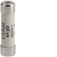 Wkładka bezpiecznikowa cylindryczna C 8,5x32mm gG 4A 400VAC | L8532C04 Hager