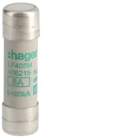 Wkładka bezpiecznikowa cylindryczna CH-14 14x51mm aM 8A 500VAC | LF408M Hager
