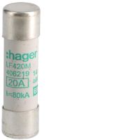 Wkładka bezpiecznikowa cylindryczna CH-14 14x51mm aM 20A 500VAC | LF420M Hager