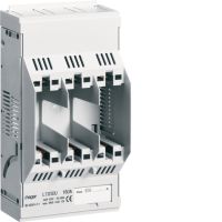 Podstawa bezpiecznikowa NH00 3P 160 A 690VAC płyta montażowa zaciski klatkowe 95mm2, LT | LT050U Hager