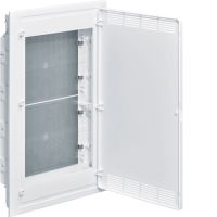 Rozdzielnica p/t VDI drzwi wentylowane białe 4R, Golf | VF418PZF Hager