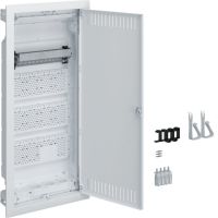 Rozdzielnica VDI do ścian szkieletowych (GK) 4R PatchPanel, 3xgniazdo 230V, Volta | VH48NWP Hager