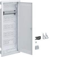 Rozdzielnica VDI do ścian szkieletowych (GK) 5R PatchPanel, 3xgniazdo 230V, Volta | VH60NWP Hager