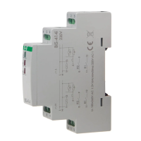 Przekaźnik bistabilny, sekwencyjny, na szynę DIN, z przekaźnikiem inrush 160A/20ms | BIS-414-LED F&F