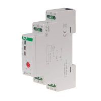 Przekaźnik bistabilny, 4 funkcyjny, DIN, dwa obwody sterowania, z przekaźnikiem inrush 160A/20ms | BIS-419-LED F&F