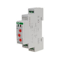 Przekaźnik czasowy 10-funkcyjny z wejściami START i RESET 9-30 V DC na szynę DIN | PCS-516DC F&F