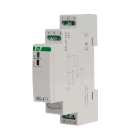 Przekaźnik bistabilny z pamięcią 9-30 V AC/DC, montaż na szynie DIN, | BIS-411M-24V F&F
