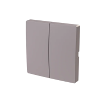 Smart switch 2-klawiszowy szary beżowy, Zoni | 2CHT621010A4244 ABB