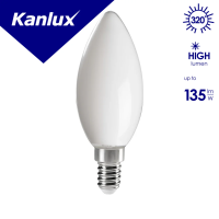 Lampa LED XLED C35E14 4,5W-WW-M C35 4.5W (40W) 470lm 2700K WW E14 filament świeczka | 29620 Kanlux