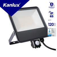 Naświetlacz LED IQ FL-50W-NW-SE 4000K 6000lm IP65 czarny 5 lat Gwar. | 33888 Kanlux