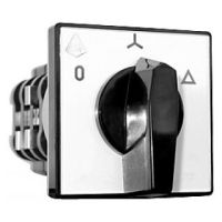 Łącznik krzywkowy 4G80-92-PK, 80A, w obudowie, pokrętło czarne 4-biegunowy (0-1) | 63-840398-061 Apator