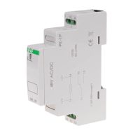 Przekaźnik elektromagnetyczny PK-1P 1 styk przełączny 16A 48V AC/DC | PK-1P-48V F&F