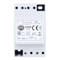 Transformator 12/24V - klasa II | CA1R CDVI Polska