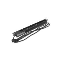 Listwa zasilająca 19" 9x230V C14 bez wyłącznika | LZ1U9GBW-KC14 C C Partners