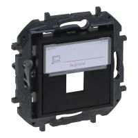 Adapter keystone, czarny, NILOE STEP | 863587B Legrand