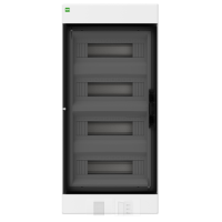 Rozdzielnica p/t RP 4x12 PE+N IP40, dymny, ELEGANT | 2475-01 Elektro-Plast Nasielsk