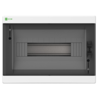 Rozdzielnica p/t RP 1X12 PE+N IP40, dymny, ELEGANT | 2434-01 Elektro-Plast Nasielsk
