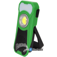 Latarka LED akumulatorowa z głośnikiem bluetooth 10/3W 6000K | STLBT10W Tracon