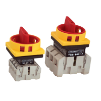 Rozłącznik bezpieczeństwa z blokadą na szynę 400V, 50Hz, 40A, 3P, 11kW, 64×64mm | TSS-40/3 Tracon