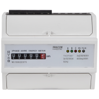 Trójfazowy elektromechaniczny licznik energii, bezp. 7-mod | TVOF3M7 Tracon