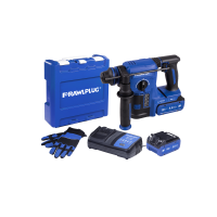 Młotowiertarka SDS plus 18 V RawlHAMMER R-PRH18-24-XL2 24 mm 2,1 J – 2 akumulatory 5,0 Ah, ładowarka | R-PRH18-24-XL2 Rawlplug