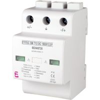 Ogranicznik przepięć DC, kombinowany , ETITEC SM T12 DC 1000/12,5 Y, typ T1+T2 (B+C) | 002440726 Eti