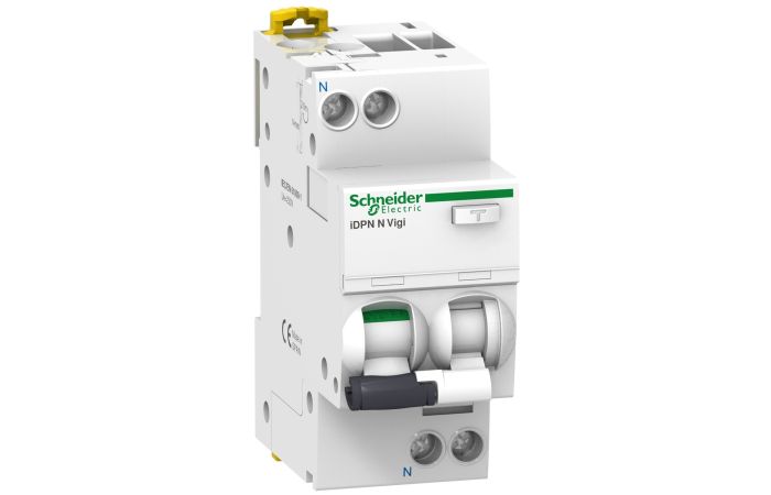 Wyłącznik różnicowonadprądowy 2P B 16A 30mA typ A, iDPNNVigi-B16-30-A | A9D56616 Schneider Electric