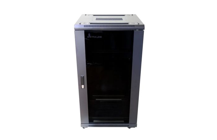 Szafa RACK 19" 22U 600X600 stojąca czarna EXTRALINK | EX.14381 Batna