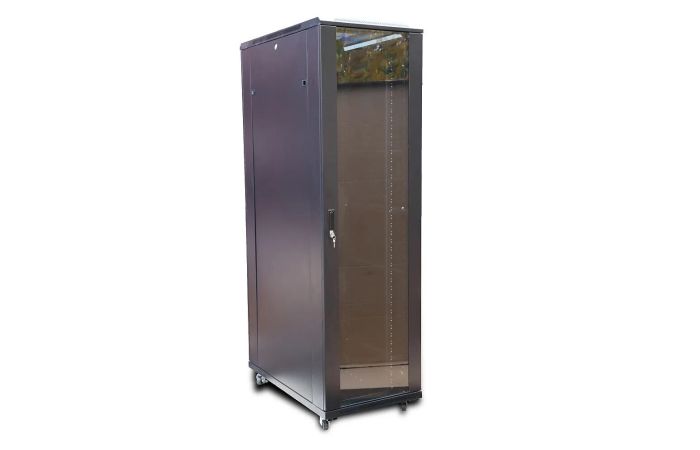 Szafa RACK 19" 42U 600X800 stojąca czarna EXTRALINK | EX.8628 Batna
