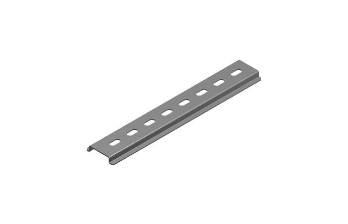 Szyna EURO SZP 35H7/2 gr. blachy 1,0mm, perforowana (2m) | 613120 Baks