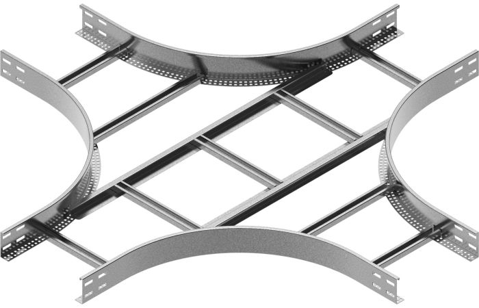 Czwórnik drabinki CZDC200H80 N, gr. blachy 2,0mm | 496920 Baks