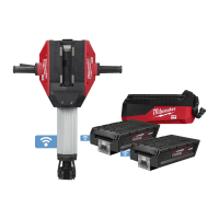MX FUEL Młot wyburzeniowy klasy 25 kg z szybką ładowarką i 2x8.0Ah. | 4933499993 Techtronic