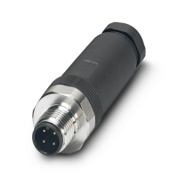 Złącze wtykowe styk męski prosty 4-polowy, SACC-M12MS-4CON-PG 9-VA | 1553174 Phoenix Contact