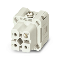 Wkładka stykowa HC-A03-I-UT-F | 1585223 Phoenix Contact