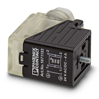 Wtyk zaworowy SACC-V-3CON-PG9/B-1L-S | 1671153 Phoenix Contact