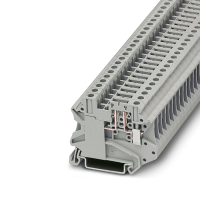 Złącze bazowe na odłącznik nożowy lub elektronikę, UT 4-TG, szara | 3046142 Phoenix Contact