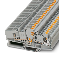 Złączka rozłączalna do przekładników pomiarowych z zaciskami Push-In PTME 6-CT/1P, szara | 3212300 Phoenix Contact