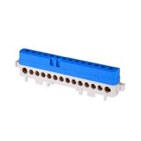 Listwa przyłączeniowa izolowana LPI-14N, niebiesko-szara (10szt.) | A18-1068 Pokój