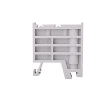 Trzymacz KU-2/35 do złączek szynowych, szary (30szt.) | A44-2018 Pokój