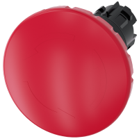 Napęd przycisku SIRIUS ACT fi22 plastik,bezpiecz. fi60 obrac. czerwony | 3SU1000-1JB20-0AA0 Siemens